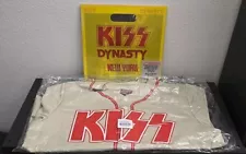 KISS DYNASTY 45TH ANNIVERSARY PICTURE DISC & 79’ BASEBALL JERSEY XL [SHIPS NOW!]