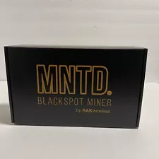 MNTD RAK Wireless Blackspot Helium HNT Hotspot Miner