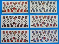 Coleco Original 1980's NHL Table Hockey Game Single Decal Sticker Teams (23)