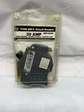 Connecticut Electric UBIF0220N Federal Pacific Type F 2 Pole Thin Breaker - NEW