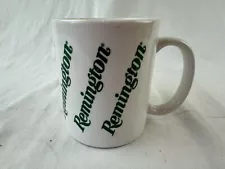 Remington Guns Firearms Coffee Mug white spelled out logo rare print