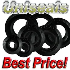 1" UNISEAL Bulkhead hydroponic aquaponic aquarium aquaculture uniseals 1 inch