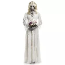 Ghost Costume Adult Victorian Bride Halloween Fancy Dress