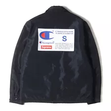 Supreme Jacket Size S 18Aw Champion Big Label Back Boa Coach