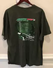 Mountain Dew Shirt Mens XL Ski Vertical Challenge 2005 Skiing Snowboarding Vtg