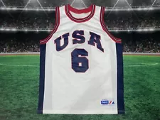 USA Team Basketball Jersey Majestic Sz XL Preowned Mens