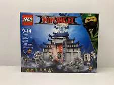 LEGO 70617 Temple of the Ultimate Weapon NINJAGO Movie BRAND NEW SEALED