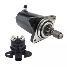 18531 Starter Motor Replacement for Sea-Doo GTI LE RFI 3D RFI 2003-2005 & Relay