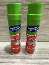 Spray n Wash Laundry Stain Stick Remover 4.3 oz Resolve Power *details* Lot Of 2