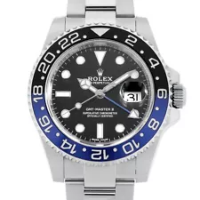 Rolex GMT-Master II BATMAN 116710BLNR Steel Watch, 2018 (R-385)