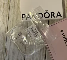 NEW IN SEALED BAG/Receipt! Pandora Jewelry Moments Silver Heart Closure Bracelet