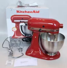 NEW KITCHENAID MIXER KSM95ER 10 SPEED 4.5 QUART EMPIRE RED ULTRA POWER 300 WATTS