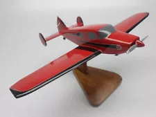 Bellanca 14-13-3 Cruisair Monoplane Light Airplane Mahogany Wood Model Small New