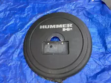 Hummer H2 rear carrier Rigid Spare Tire Cover OEM GM See pics for condition