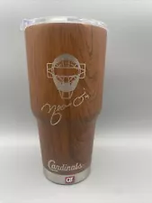 YADI TUMBLER 2022 DARK WOOD St Louis Cardinals Stadium Giveaway Yadier Molina