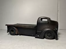 Jada 1947 Ford COE Sliding Bed Flat Car Transport "For Sale" 1:24 Diecast Truck