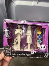 Disney Nightmare Before Christmas Paint Your Own Statue Jack And Sally