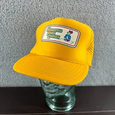 Y2K HOMESTYLE FRIED CHICKEN Trucker Hat Yellow Snapback Mesh Back Adjustable RAD