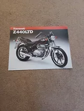 KAWASAKI Z440 LTD GENUINE SALES BROUCHURE VERY RARE