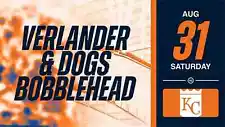 Houston Astros Justin Verlander & Dogs Bobblehead Pre-Sale 08/31