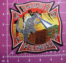 FDNY Engine 5 14Th St Express Godzilla patch