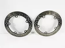 2006 BMW R1200GS K255 Adv Brembo Front Brake Disc Rotor Set 34117711427