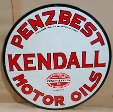 kendall motor oil signs for sale