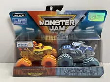 Monster Jam 2020 1:64 Fire & Ice 2-Pack Monster Mutt Husky vs Monster Mutt, NEW!