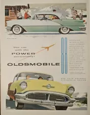 1956 vintage Oldsmobile Super 88 Holiday Sedan, Starfire Styling, Rocket T350