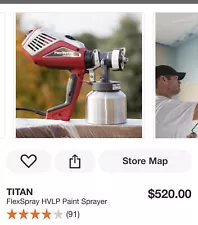 Titan FlexSpray HandHeld Electric Paint Sprayer