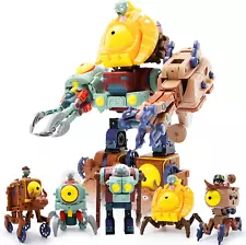 5-In-1 Plants Vs. Zombies BOSS Robot Set - Action Figures Toys for Game Fans - B