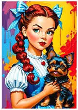 DOROTHY Wizard of Oz Custom ACEO Fun Novelty Collectible ART Card * ATC