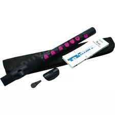 Nuvo TooT Student Flute with Silicone Keys Black/Pink