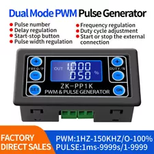 ZK-PP1K Dual Mode Signal Generator 1Hz~150KHz Pulse Frequency Duty Cycle Square