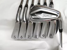 New ListingUsed Titleist T300 Iron Set 5-PW, 48 AMT Red R300 Regular Flex Steel Shafts