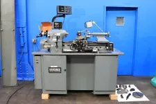 11" Swg 18" cc Hardinge HLV-H PRECISION ENGINE LATHE, Vari-speed, Threading, 5C