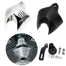 For Harley Davidson Softail Dyna Electra Glide Road King CHROME HORN COVER New (For: Harley-Davidson Road King)