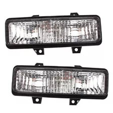 For 1989-1991 Chevy Blazer Pair Signal Lights Driver and Passenger (For: 1989 Chevrolet Blazer)