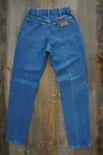 Vintage USA Made Wrangler 12MWZG Jeans 9/10x34 (TAG) ~28x~34 (SEE PICS 4 MEAS)