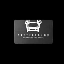 Pottery Barn Classic Logo NEW COLLECTIBLE GIFT CARD NO VALUE #6099