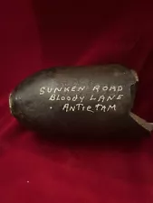 RARE CIVIL WAR 1/2 ARTILLERY SHELL FOUND ANTIETAM SUNKEN ROAD / BLOODY LANE -EXC