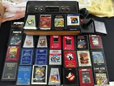 Atari 2600 Console & Many Uncommon Games Tax Avoiders Spy Hunter Cosmic Commuter