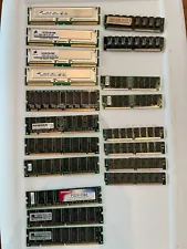 Lot of Old Vintage Computer PC SIMM DIMM RAM