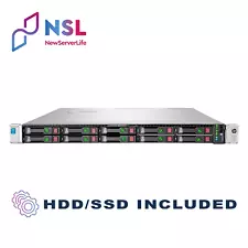 HPE DL360 Gen9 10SFF 2x E5-2660v3 2.6GHz 20C 32GB P440AR 2x 800GB SSD 4xRJ45