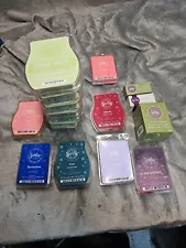 Authentic Scentsy Bar Bundle Lot With Bulbs. Wax Cubes Aroma