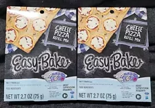 Easy Bake Cheese Pizza Refill Mix Lot of 2 For Ultimate Oven New Sealed 2.7 oz