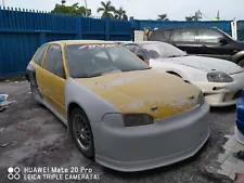 FIT FOR HONDA CIVIC EG6 DRAG CAR DRAGCAR B.A.R. STYLE BODY KIT