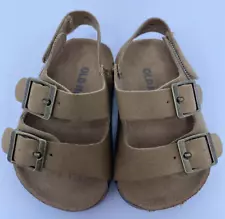 Old Navy Faux-Leather Double-Buckle Sandals For Baby 0-3 m