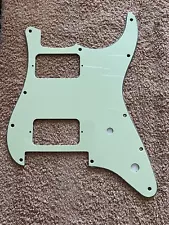 Guitar Pickguard Replacment for Charvel SO CAL , 3ply Vintage Mint Green new