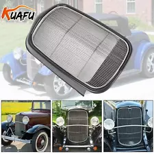 For 1932 Ford Steel Front Grille Shell+Stainless Grill Without Crank Hole